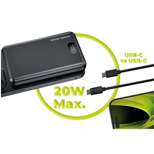 Mobile Origin 3-in-1-varavirtalähde 10 000 mAh MagSafe