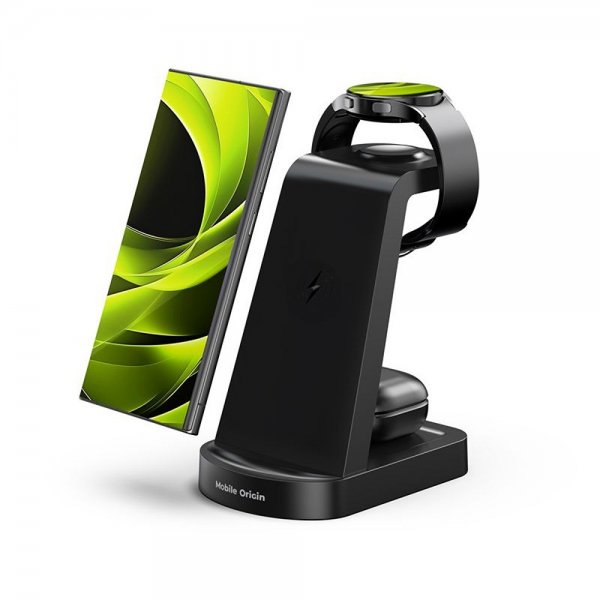 Mobile Origin 3-in-1 Langaton laturi Samsungille 15W