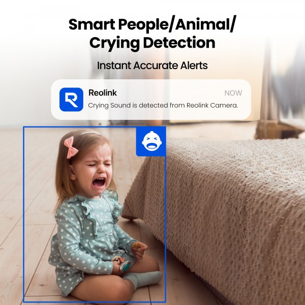 Reolink E321 Smart sisäkamera Wi-Fi Panorointi/Kallistus
