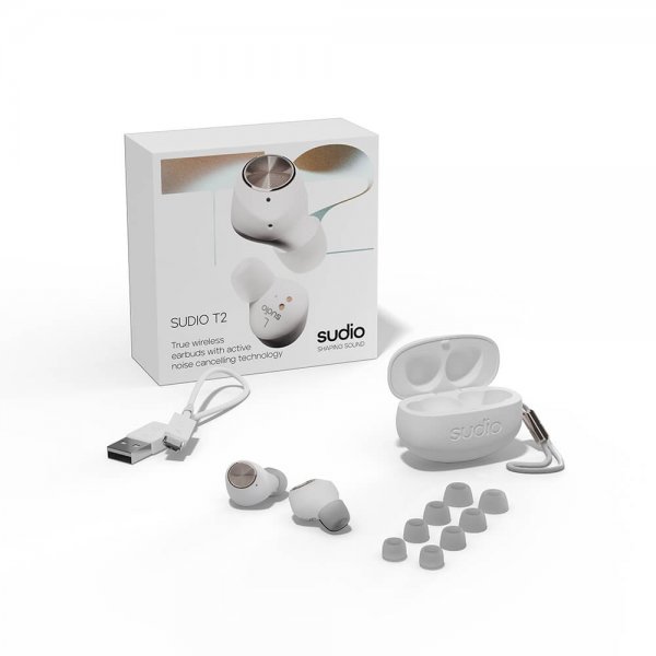 Sudio T2 valkoiset kuulokkeet