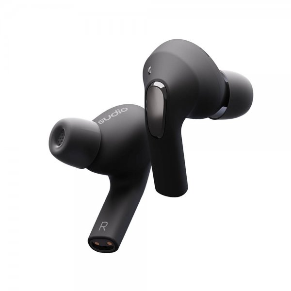 Sudio E2 Langattomat In-Ear TWS ANC -kuulokkeet, musta