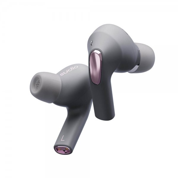 Sudio E2 Langattomat In-Ear TWS ANC -kuulokkeet, Slate Grey