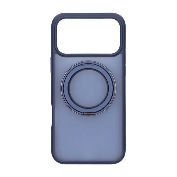 iPhone 17 Pro Max Kuori Käännettävällä MagSafe Jalustalla Sininen