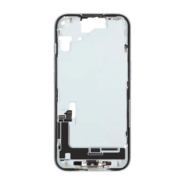 Keskirunko pikkutarvikkeineen iPhone 15 - Puhelimelle - Sininen OEM