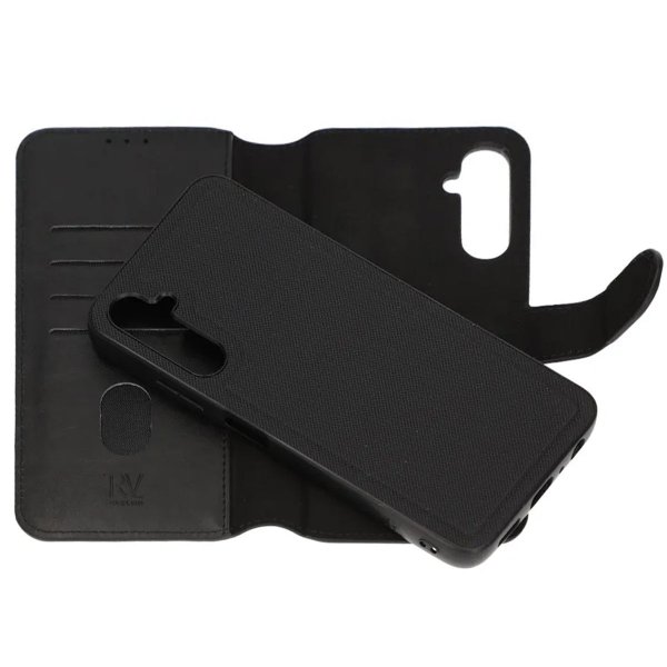Rvelon Samsung Galaxy A55 Kotelo Magneettinen Irrotettava Kuori Musta