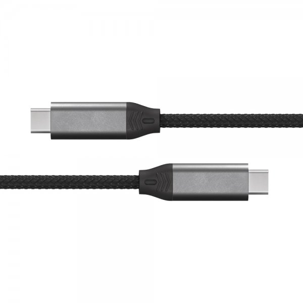 X2O USB-C–USB-C-kaapeli Longlife 240W USB4 2m Musta