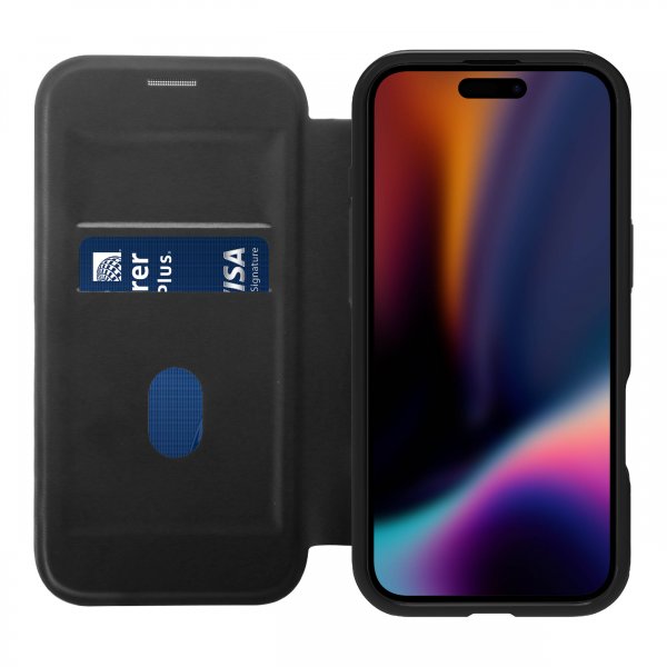 X2O iPhone Air -kotelo Mag Wallet Musta