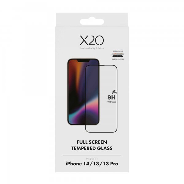 X2O iPhone 13/iPhone 13 Pro/iPhone 14 Näytönsuoja Koko näyttö
