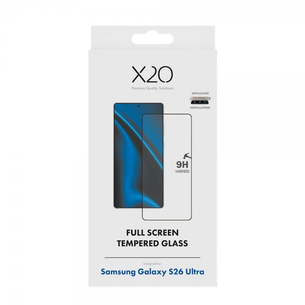 X2O Samsung Galaxy S26 Ultra Näytönsuoja koko näytölle