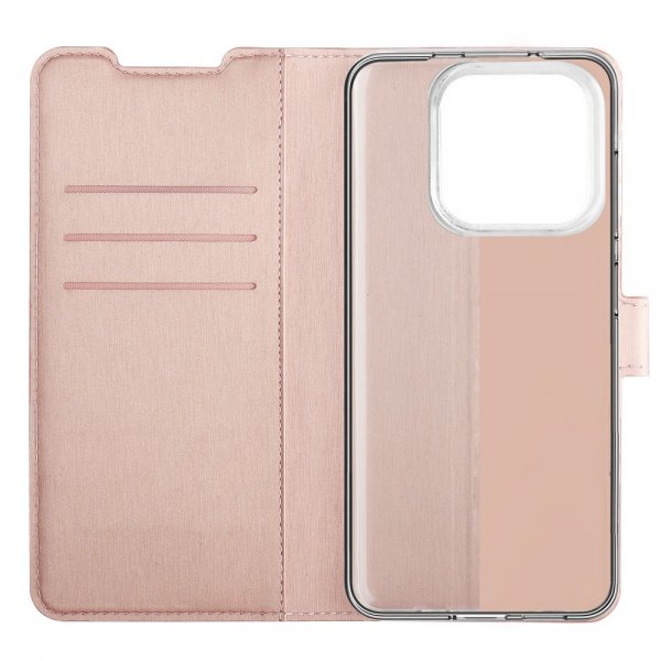 X2O OnePlus 15 Kotelo Classic Lompakko Ruusukulta