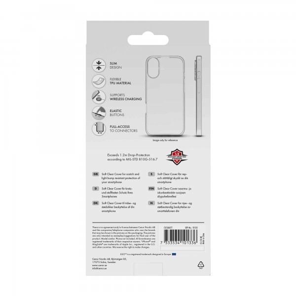 X2O Samsung Galaxy A57 Kuori Soft Clear Cover Läpinäkyvä