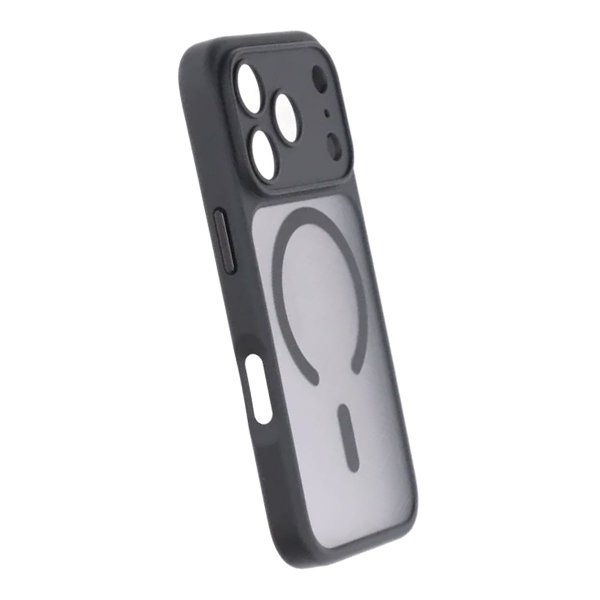 Rvelon iPhone 17 Pro Suojakuori Kamerareunalla MagSafe Musta