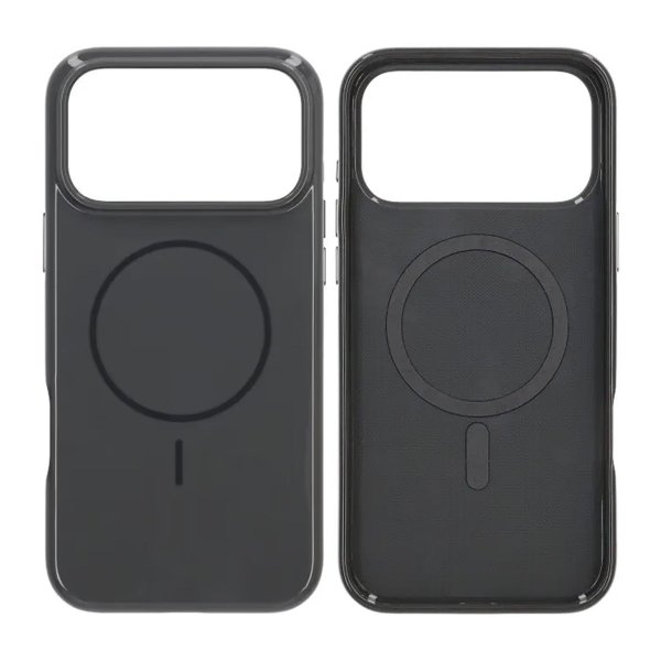 Rvelon iPhone 17 Pro Max Kuori TPU MagSafe Musta