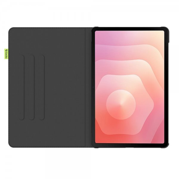 Gecko Covers Samsung Galaxy Tab S11 -suojakotelo Cactus Folio, musta