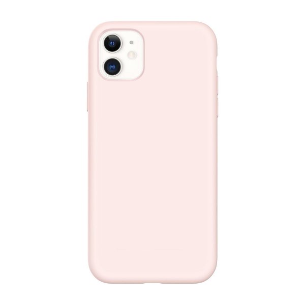 Rvelon iPhone 11 Silikonikuori Vaaleanpunainen