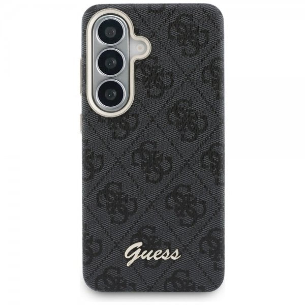 Guess Samsung Galaxy S26 Kuori 4G Script MagSafe Musta