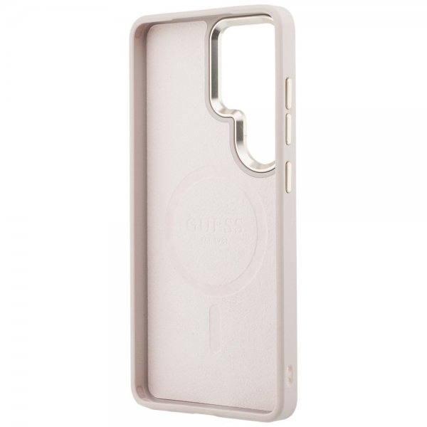 Guess Samsung Galaxy S26 Ultra Kuoret 4G Kohokuvioitu MagSafe Pinkki