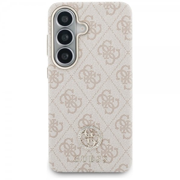 Guess Samsung Galaxy S26 Kuori 4G Round MagSafe Vaaleanpunainen