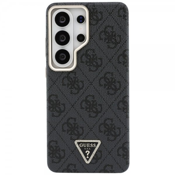 Guess Samsung Galaxy S26 Ultra Kuoret 4G Triangle MagSafe Musta