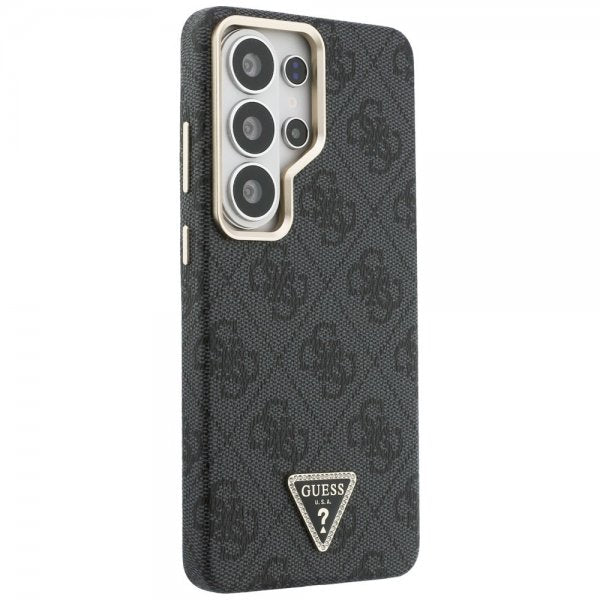 Guess Samsung Galaxy S26 Ultra Kuoret 4G Triangle MagSafe Musta