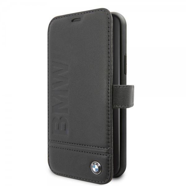 BMW iPhone 11 -suojakuori logolla, musta