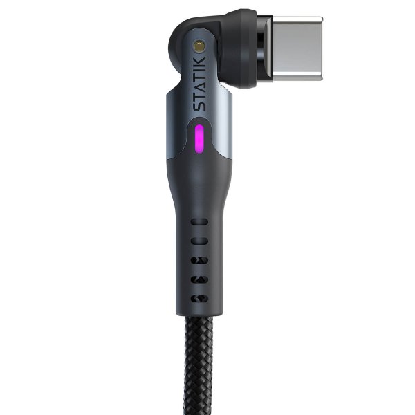 Statik Kaapeli 360 Pro USB-C/Lightning/Micro-USB 1m Musta