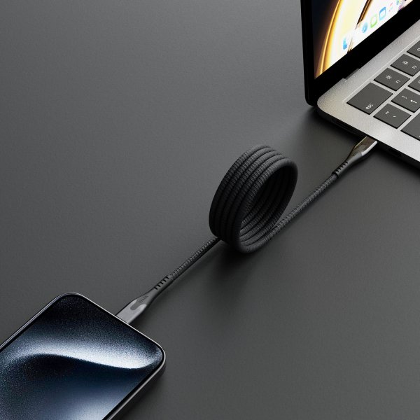 Statik Cable MagStack Pro USB-C/USB-C 1m Musta