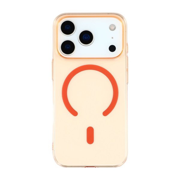 iPhone 17 Pro Max Kuori Erittäin Ohut Oranssi