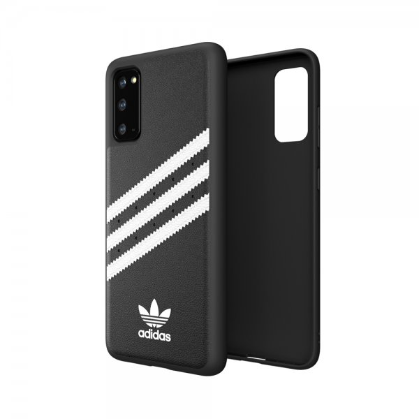 Adidas Samsung Galaxy S20 Suojakuori TAI 3 Stripes Snap Case Musta