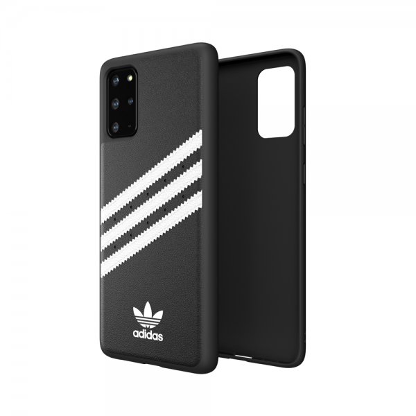 Adidas Samsung Galaxy S20 Plus -kuori TAI 3 Stripes Snap Case, musta
