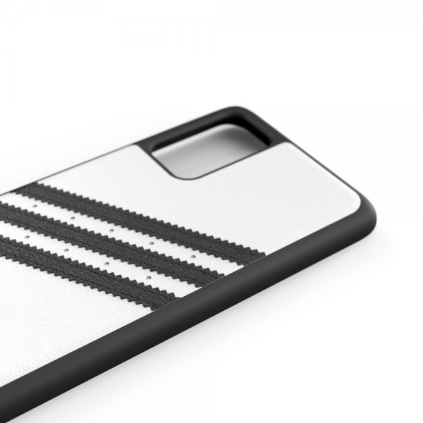 Adidas Samsung Galaxy S20 Plus -kuori OR 3 Stripes Snap Case - valkoinen