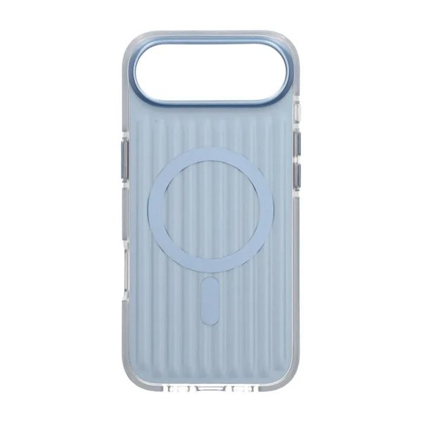 iPhone Air -kotelo, aallotettu, MagSafe, vaaleansininen