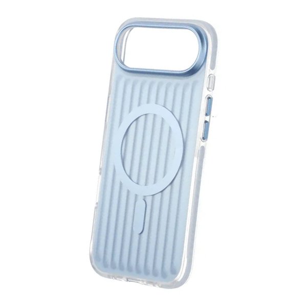 iPhone Air -kotelo, aallotettu, MagSafe, vaaleansininen