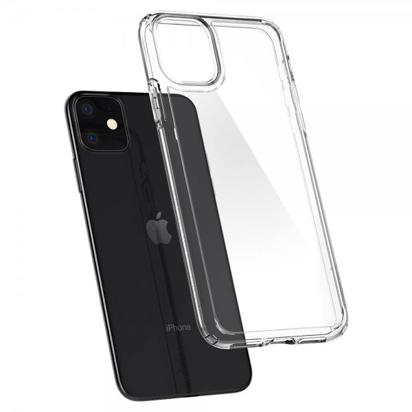 Spigen iPhone 11 -suojakuori Ultra Hybrid Crystal Clear