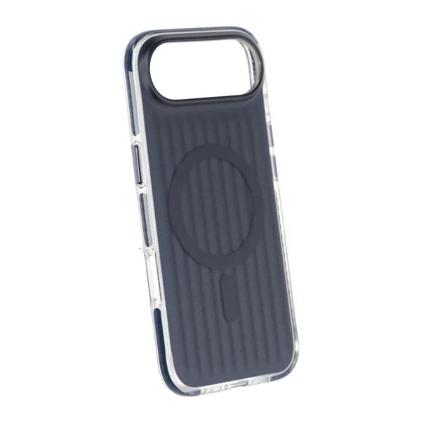 iPhone Air -kuori, aallotettu, MagSafe, tummansininen