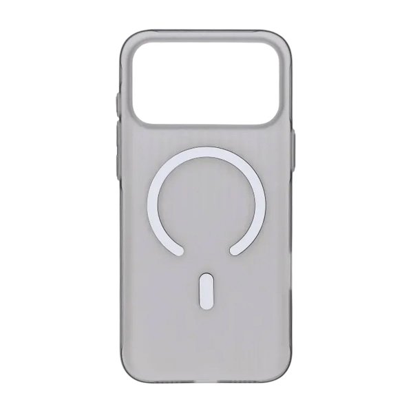 iPhone 17 Pro -kuori, aallotettu MagSafe, vaaleanharmaa