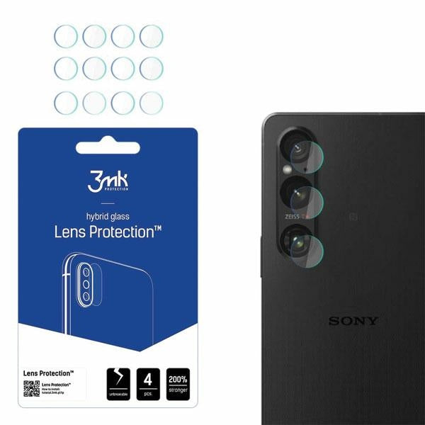 3mk Sony Xperia 1 V Kameran suojalasi Lens Protection