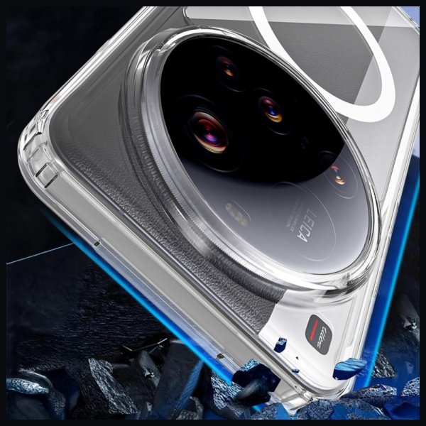 3mk Xiaomi 15 Ultra Armor MagCase läpinäkyvä