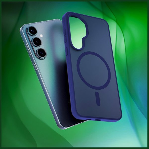 3mk Samsung Galaxy S26 Kuori Smoke MagCase Sininen