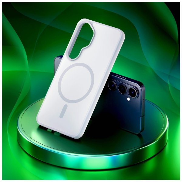3mk Samsung Galaxy S26 Kuoret Smoke MagCase Valkoinen