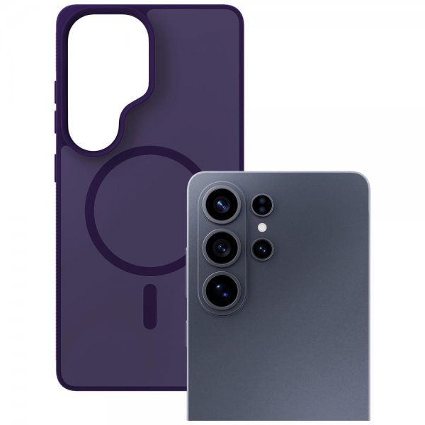 3mk Samsung Galaxy S26 Ultra Kuori Smoke MagCase Violetti