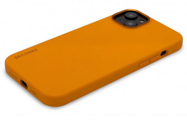 Decoded iPhone 14 Plus Skal Silikonisuojakuori Aprikoosi