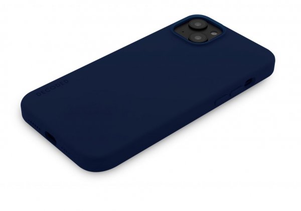 Decoded iPhone 14 Plus -kuori silikoninen takakuori, Navy Peony