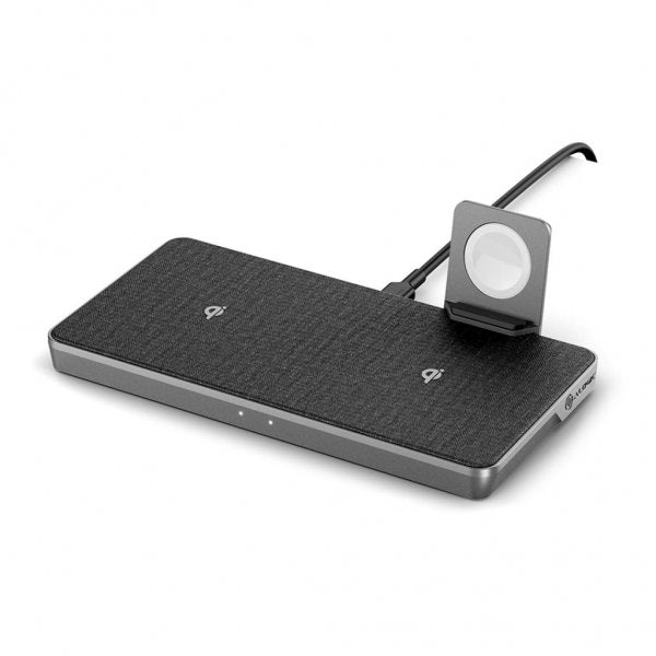 ALOGIC Ultra Power 4-in-1 langaton kahden laitteen lataustelakka Apple Watch -laturilla