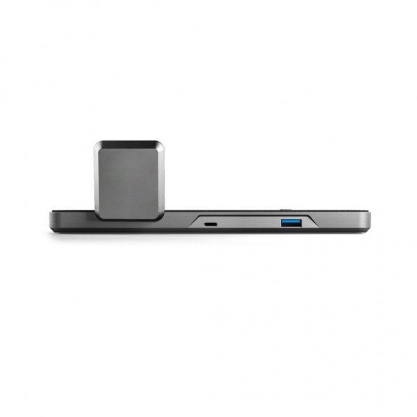 ALOGIC Ultra Power 4-in-1 langaton kahden laitteen lataustelakka Apple Watch -laturilla