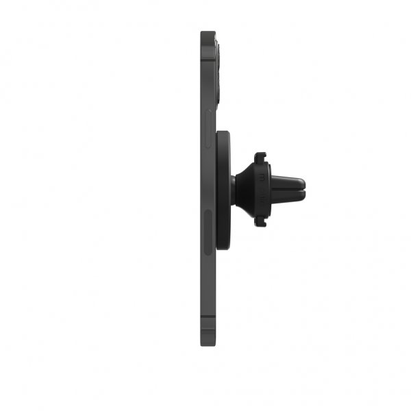 Mophie Autoteline Snap Vent Mount MagSafe Musta