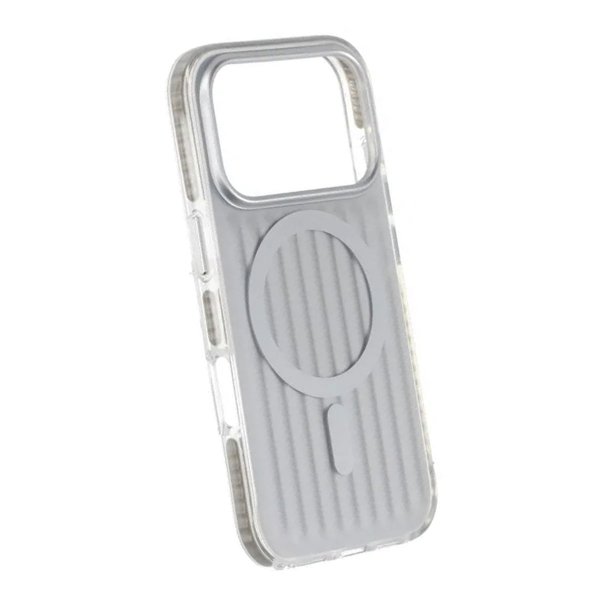 iPhone 17 Pro Kotelo Aaltopahvi MagSafe Hopea