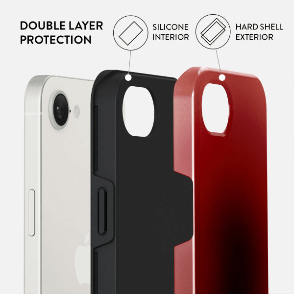 Burga iPhone 16e/iPhone 17e Tough No Talking -kuoret