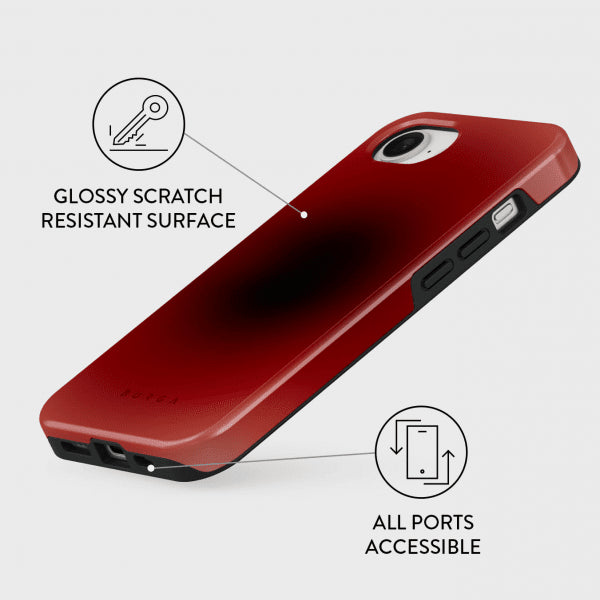 Burga iPhone 16e/iPhone 17e Tough No Talking -kuoret