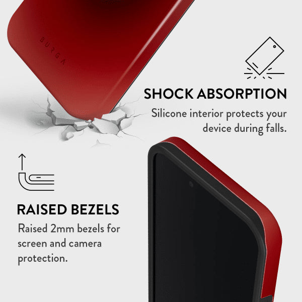 Burga iPhone 16e/iPhone 17e Tough No Talking -kuoret